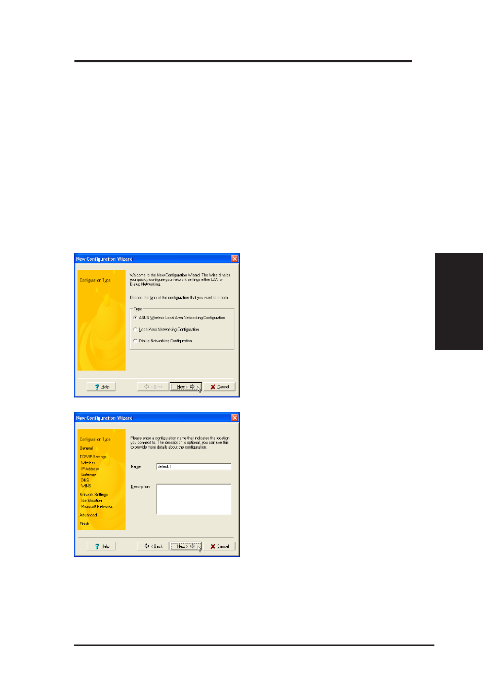 Chapter 3 - wireless lan reference | Asus B and W PCI CARD User Manual | Page 48 / 111