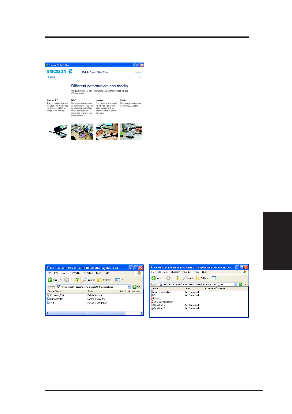 Chapter 4 - bluetooth reference | Asus B and W PCI CARD User Manual | Page 84 / 111