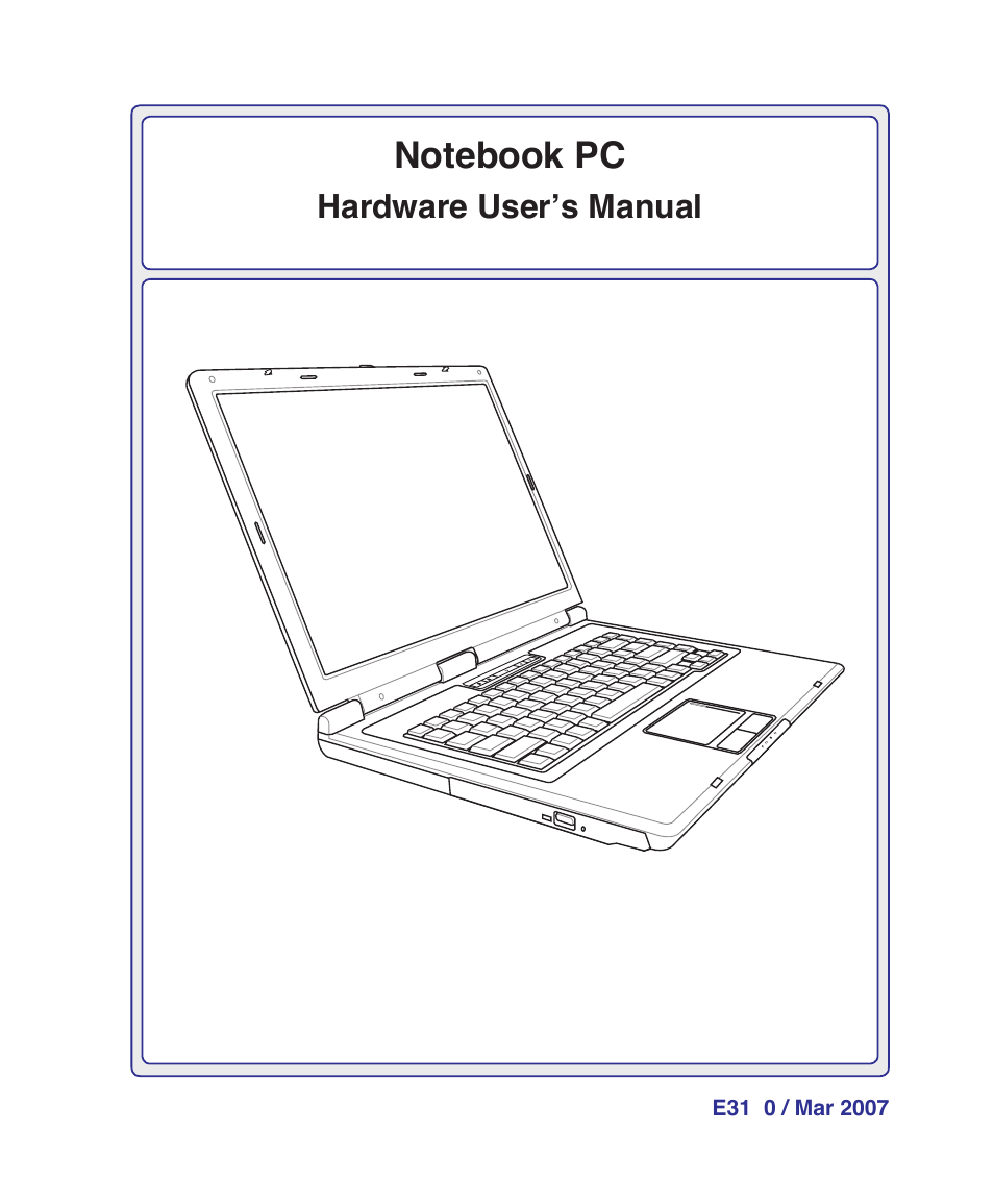 Asus X51R User Manual | 83 pages