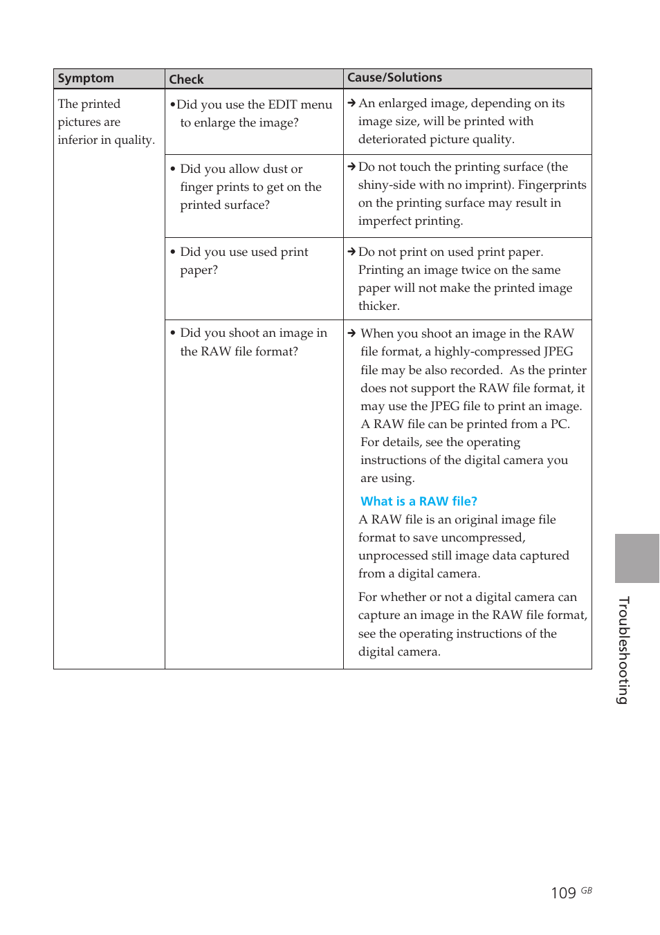 Sony DPP-EX50 User Manual | Page 109 / 144