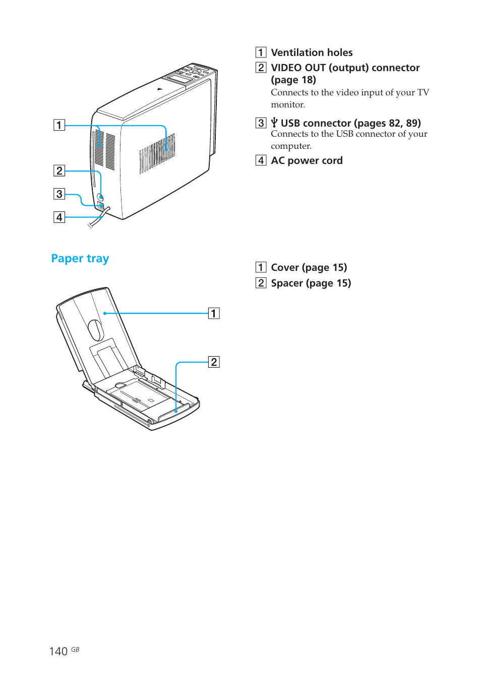 Sony DPP-EX50 User Manual | Page 140 / 144