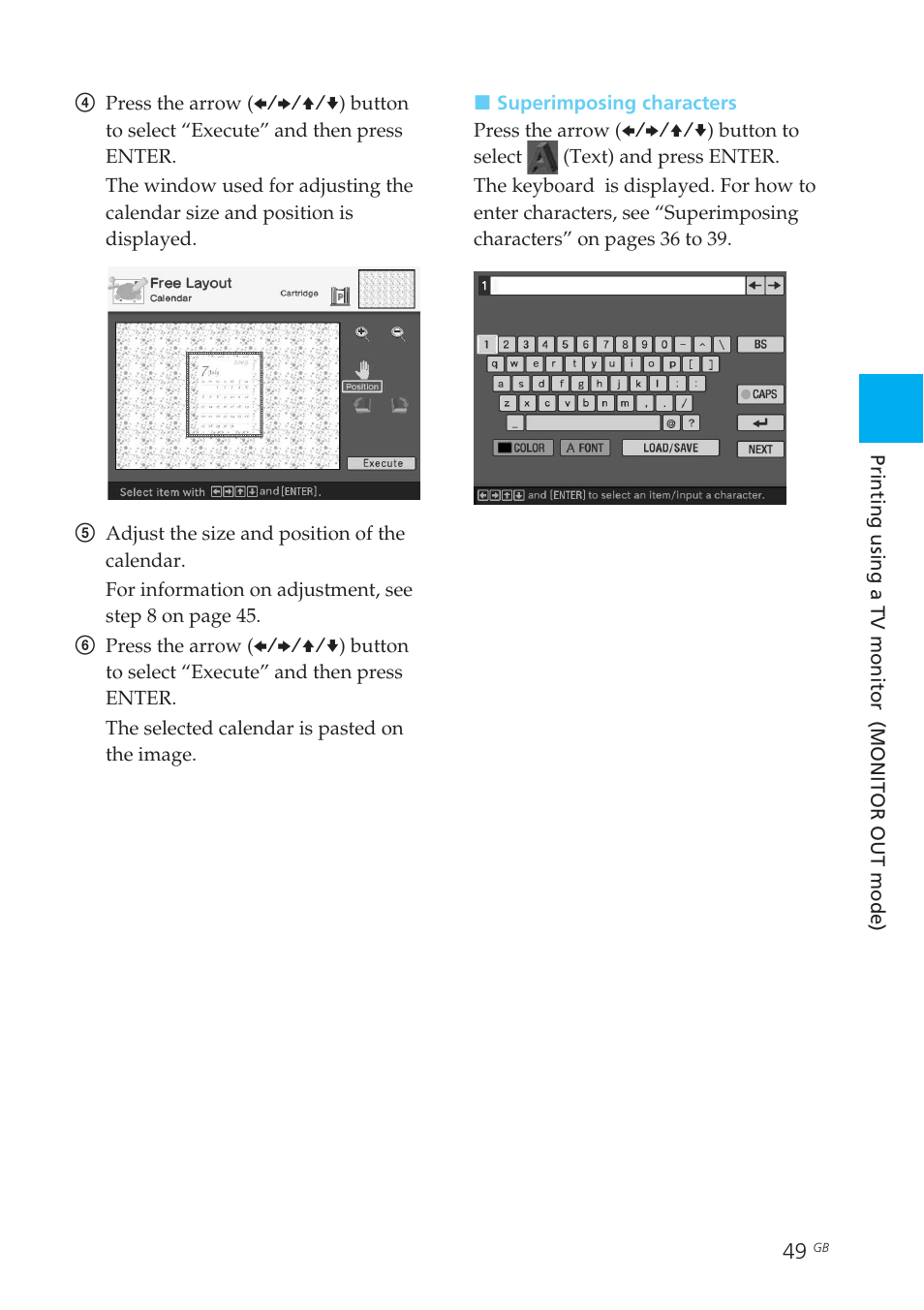 Sony DPP-EX50 User Manual | Page 49 / 144