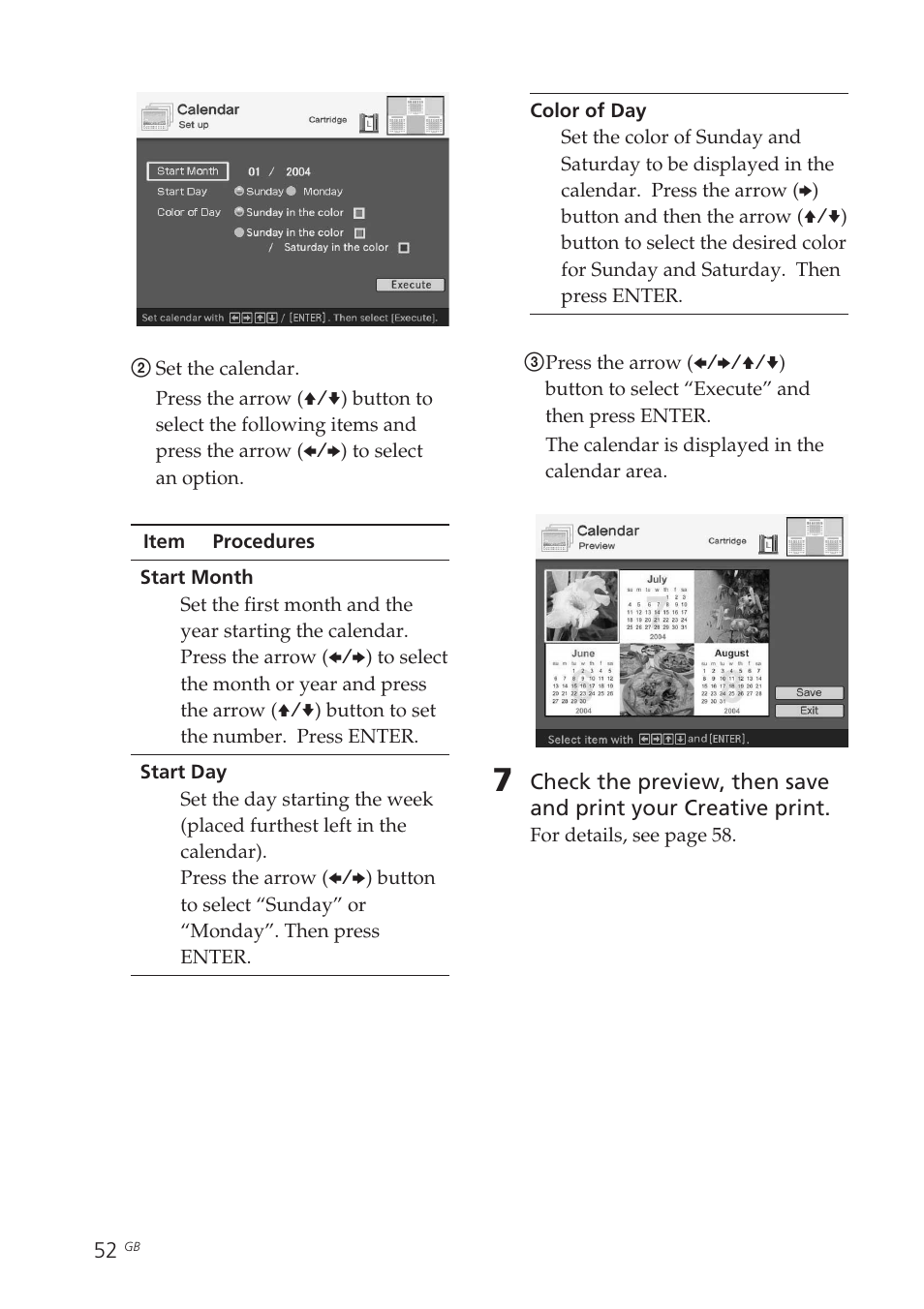 Sony DPP-EX50 User Manual | Page 52 / 144