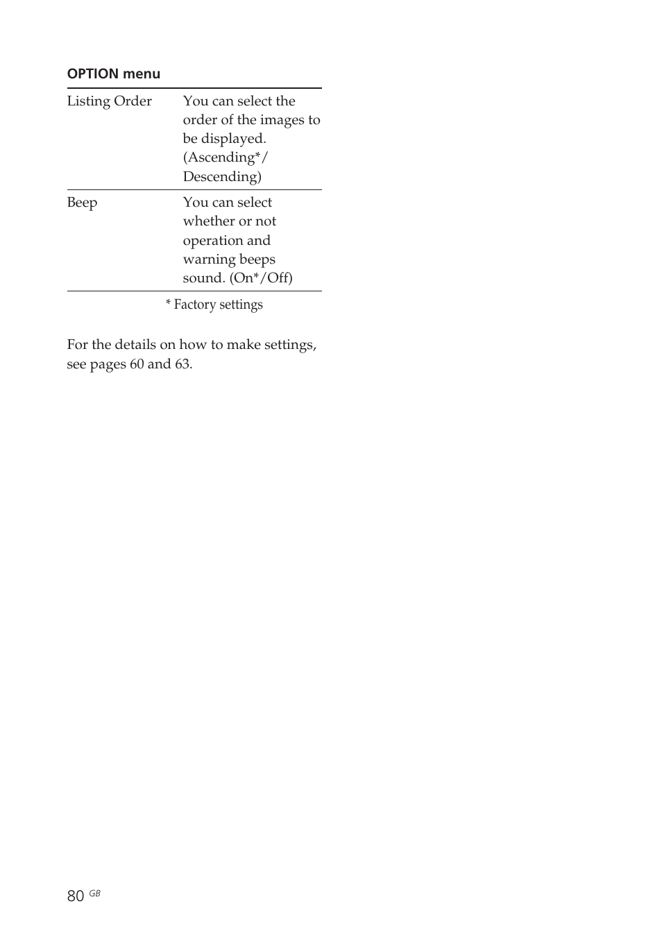 Sony DPP-EX50 User Manual | Page 80 / 144