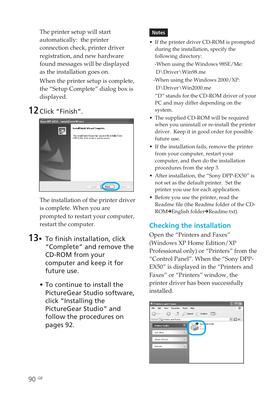 Sony DPP-EX50 User Manual | Page 90 / 144