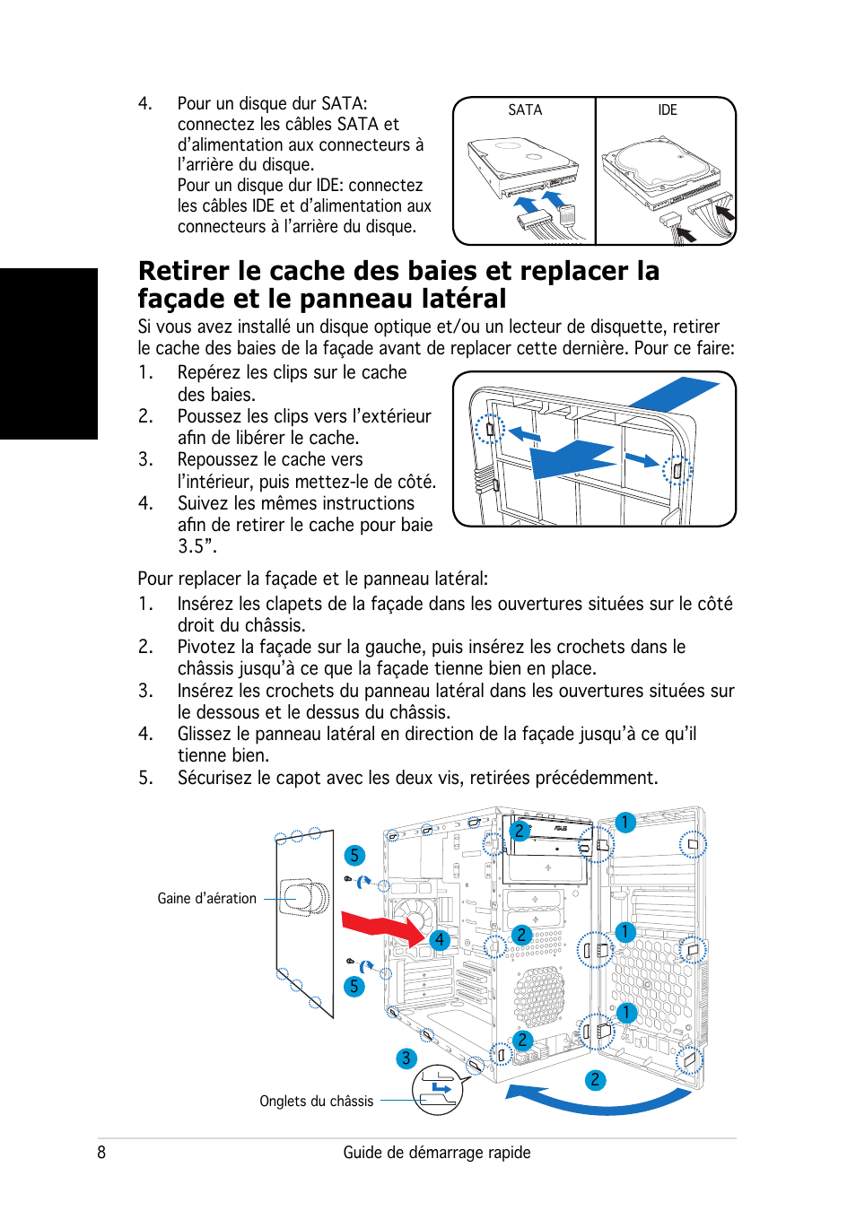 Français | Asus V2-PE2 User Manual | Page 16 / 80