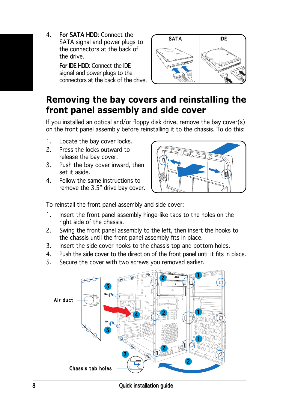 English | Asus V2-PE2 User Manual | Page 8 / 80