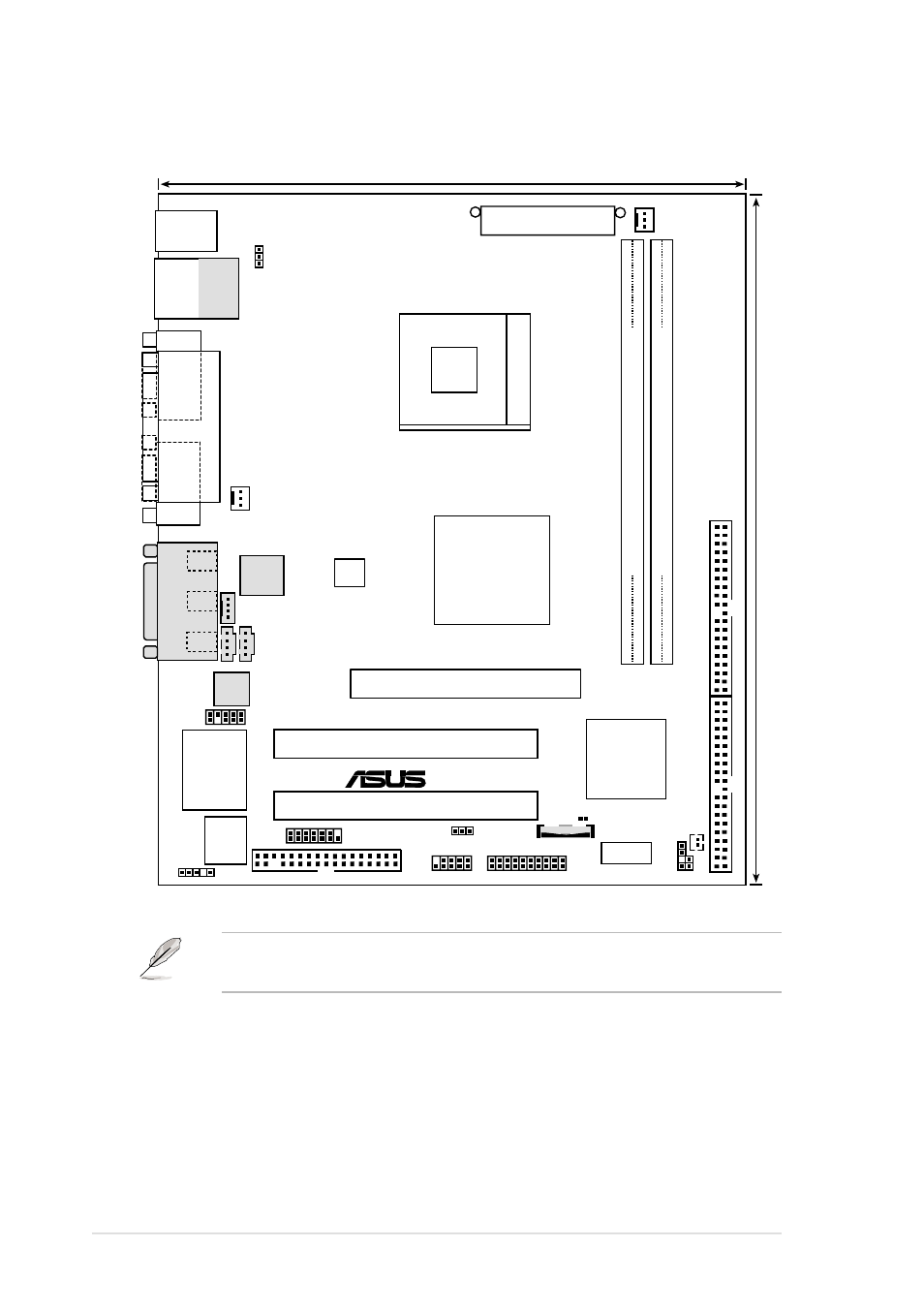 2 motherboard layout, 2 chapter 2: hardware information, P4s333-vf | Pci slot 1, Pci slot 2, 9cm (9.0in) | Asus P4S333-VF User Manual | Page 24 / 112