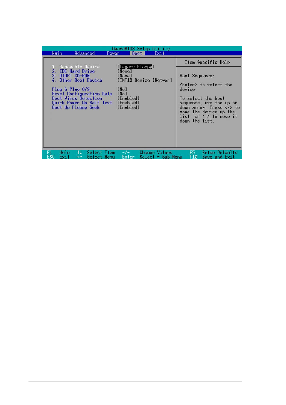 6 boot menu | Asus P4S333-VF User Manual | Page 86 / 112