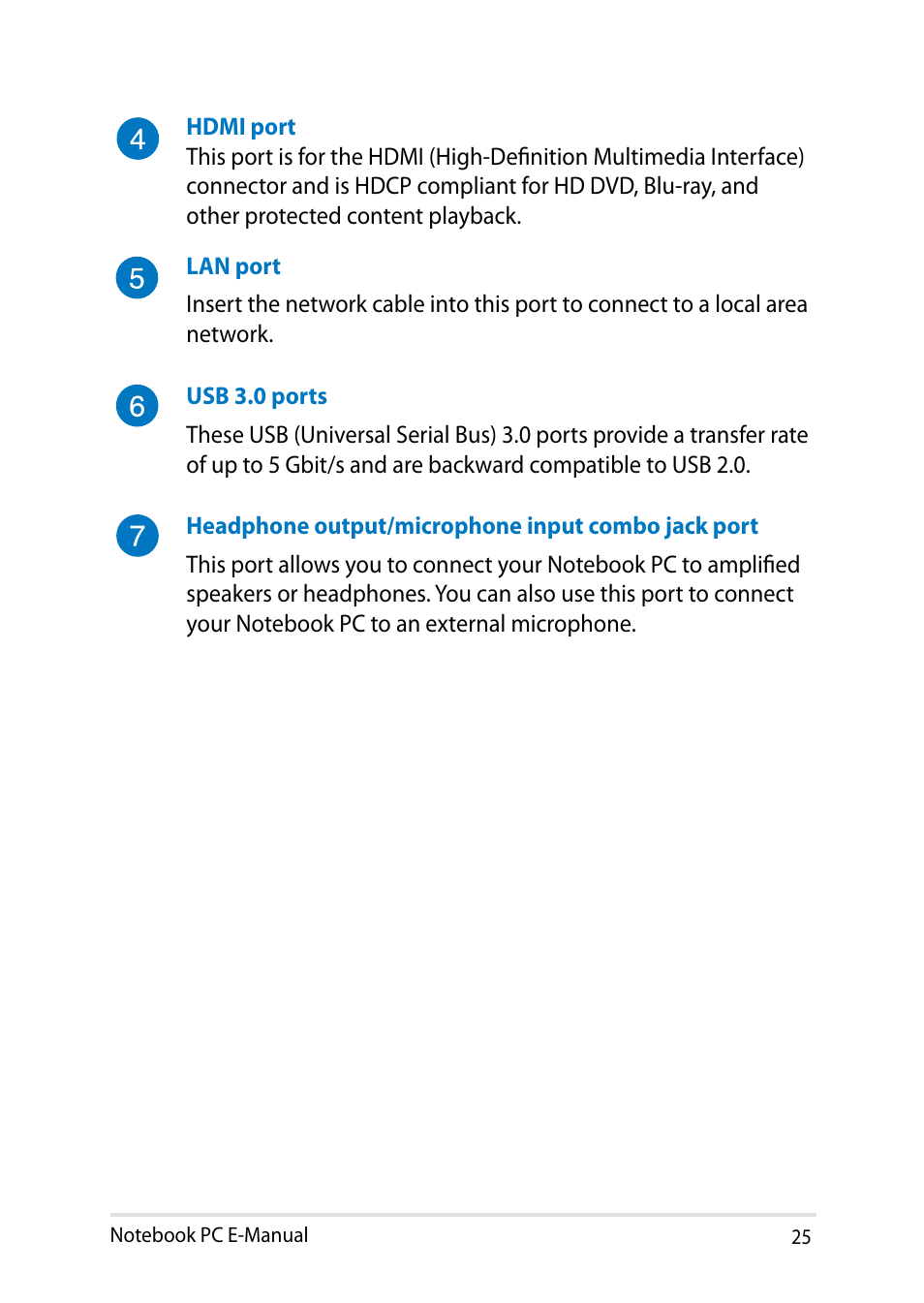 Asus Y482CP User Manual | Page 25 / 128