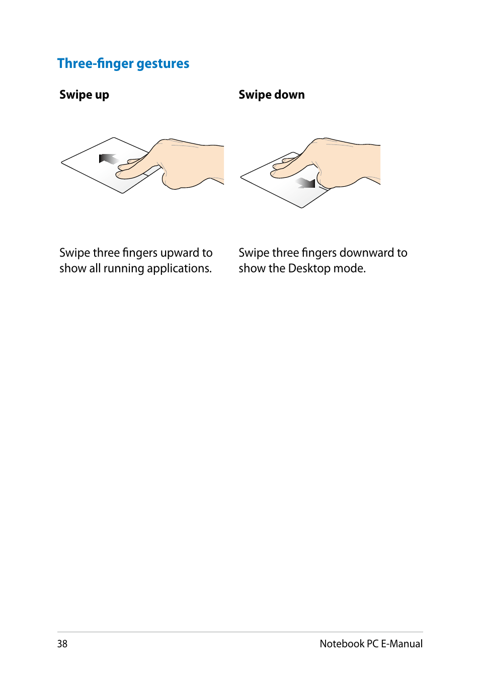 Asus Y482CP User Manual | Page 38 / 128