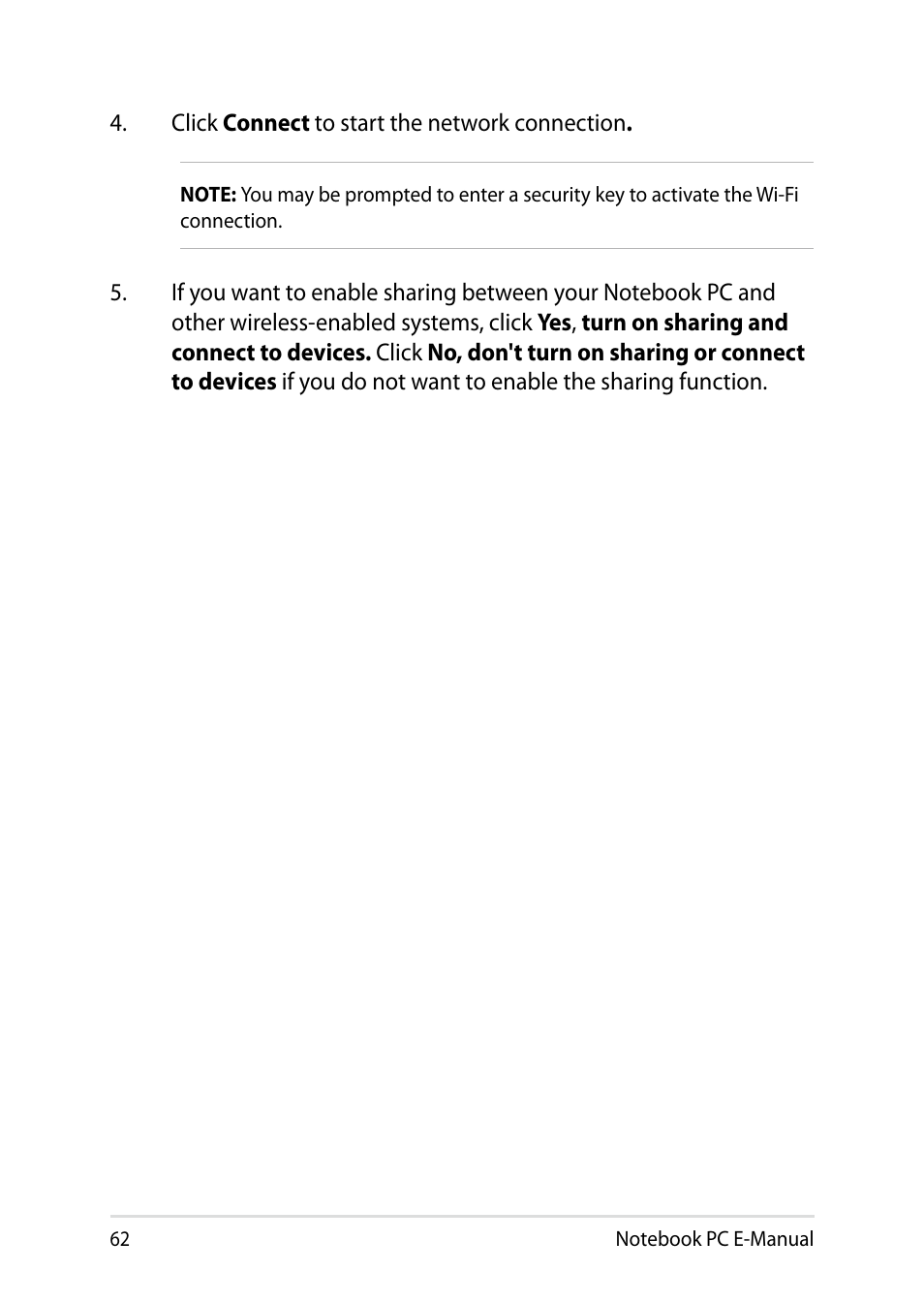 Asus Y482CP User Manual | Page 62 / 128