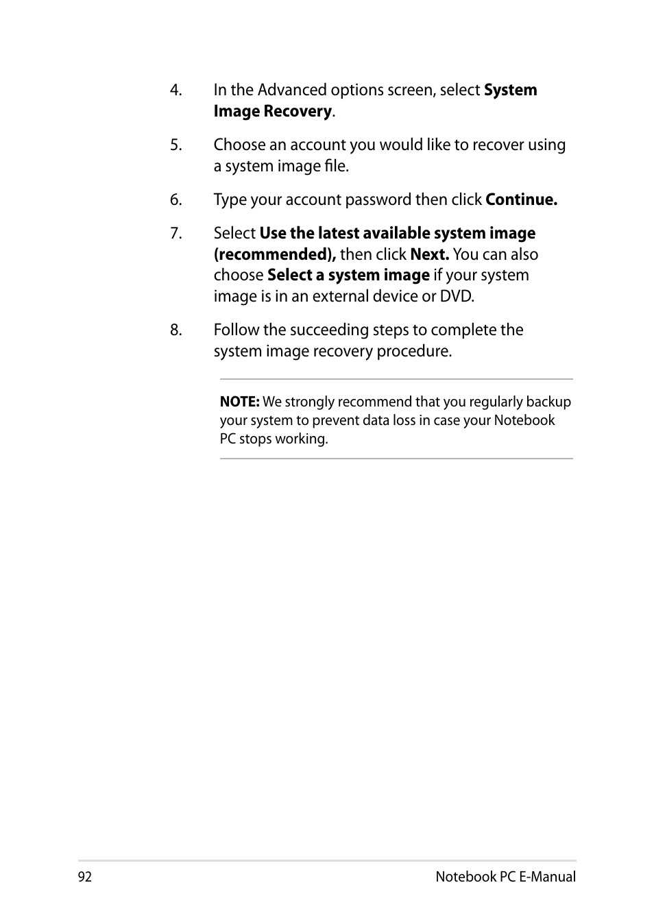 Asus Y482CP User Manual | Page 92 / 128