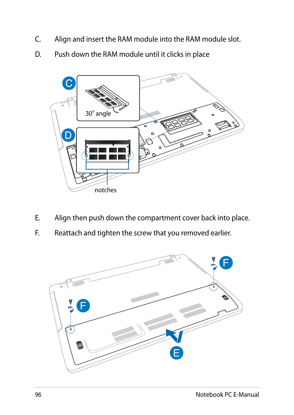 Asus Y482CP User Manual | Page 96 / 128