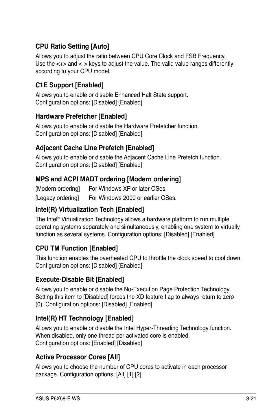 Asus P6X58-E WS User Manual | Page 91 / 152