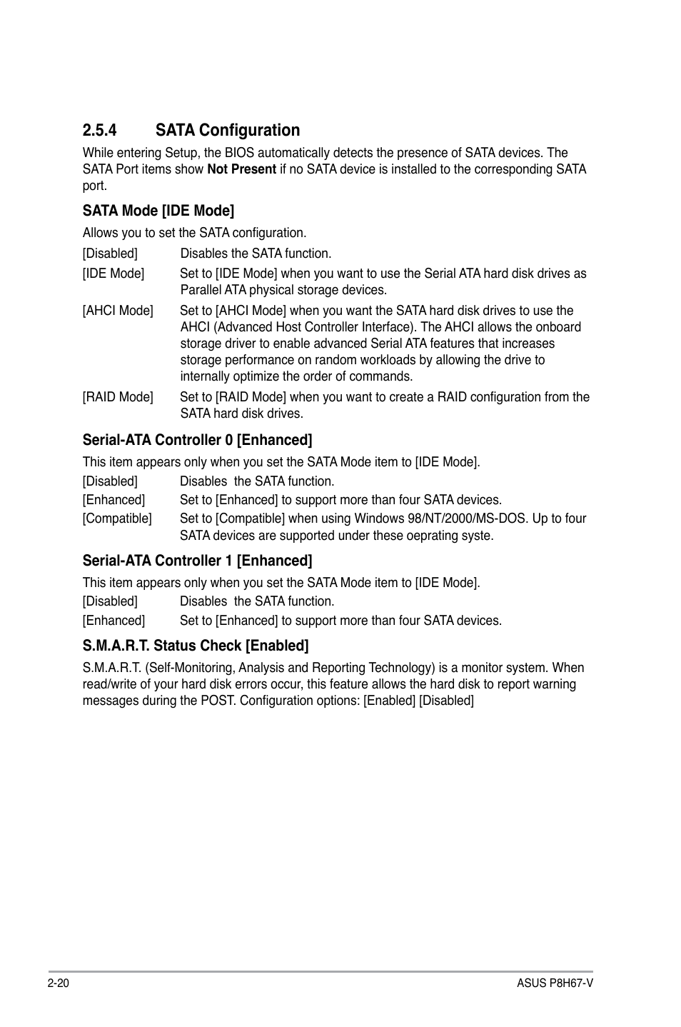 4 sata configuration | Asus P8H67-V User Manual | Page 66 / 78