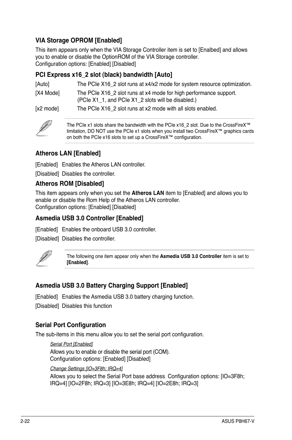 Asus P8H67-V User Manual | Page 68 / 78