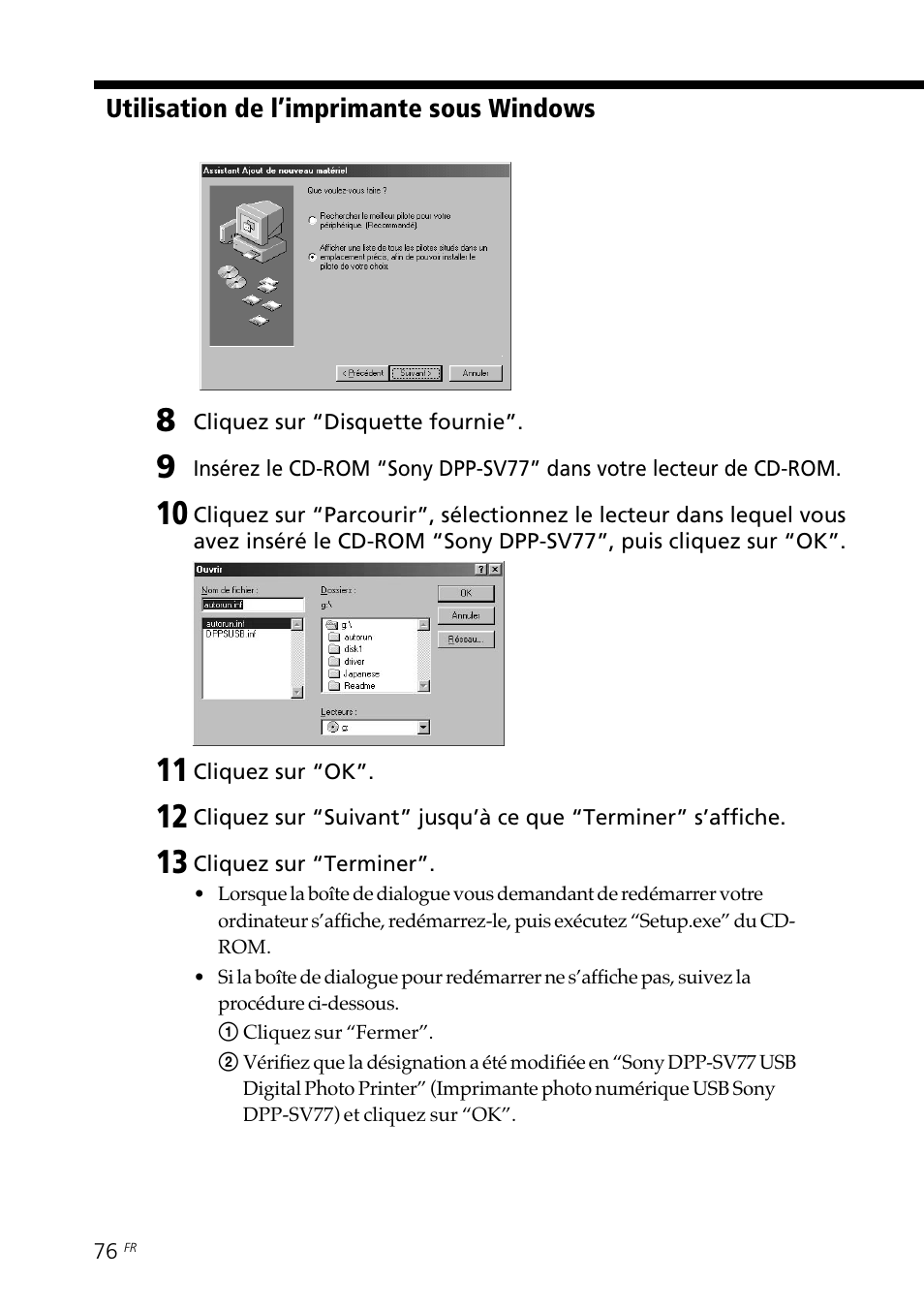 Sony DPP--SV77 User Manual | Page 170 / 283