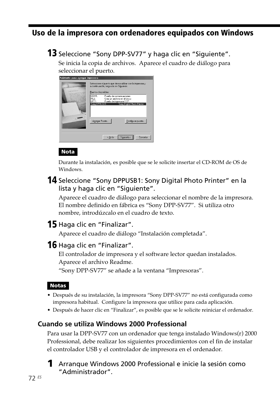Sony DPP--SV77 User Manual | Page 260 / 283