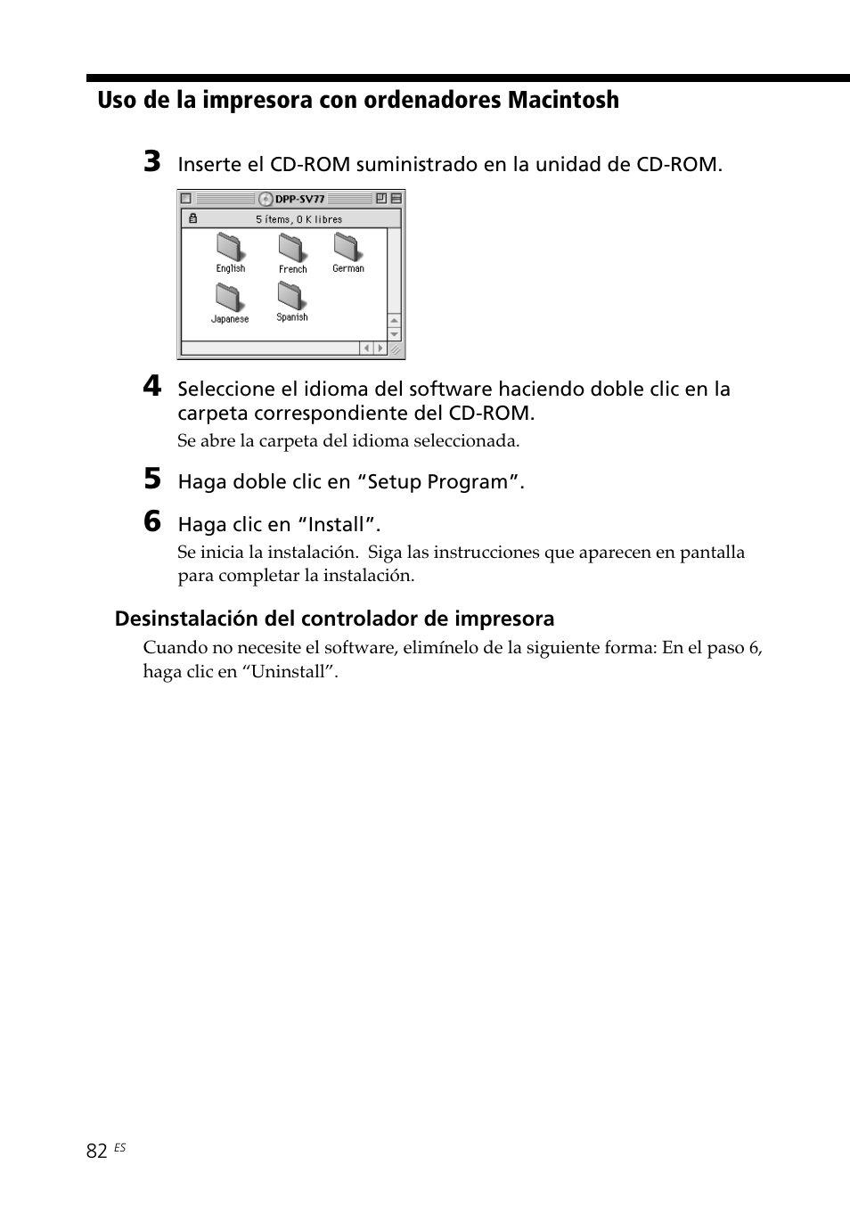 Sony DPP--SV77 User Manual | Page 270 / 283