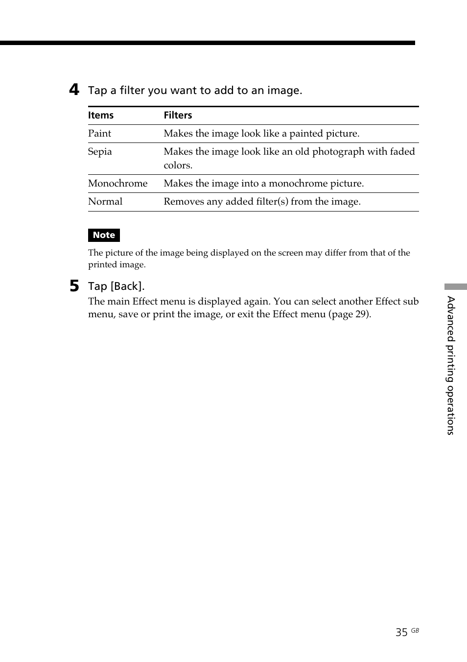 Sony DPP--SV77 User Manual | Page 35 / 283