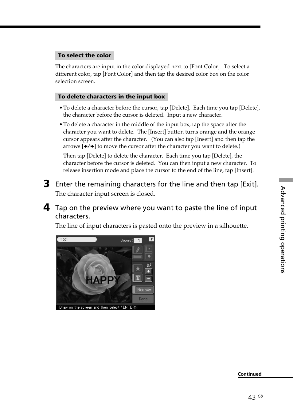 Sony DPP--SV77 User Manual | Page 43 / 283