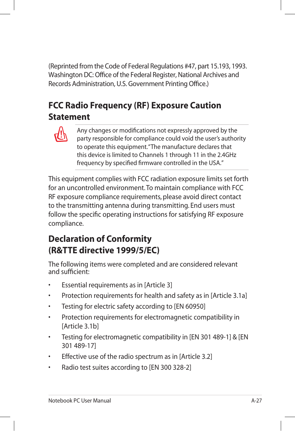 Asus U57A User Manual | Page 103 / 118