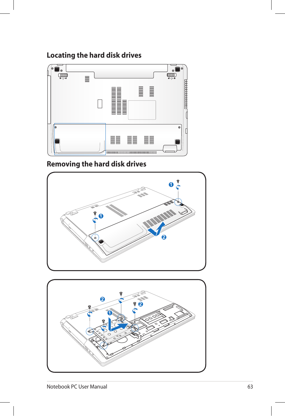 Asus U57A User Manual | Page 63 / 118