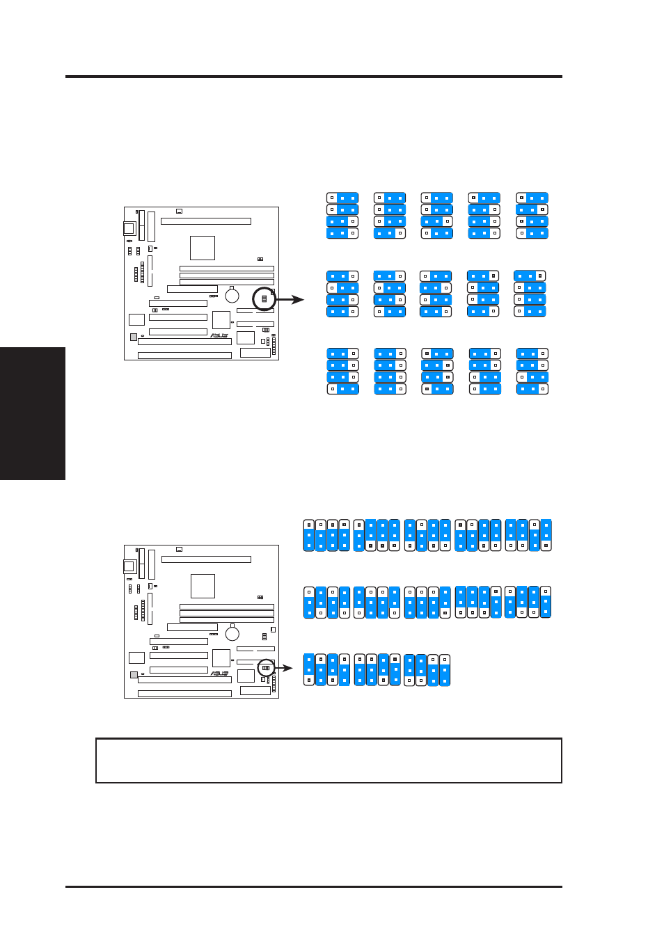 Iii. hardware setup, P2-99b cpu external frequency selection, P2-99b cpu core-to-bus frequency multiple settings | Asus P2-99B User Manual | Page 16 / 96