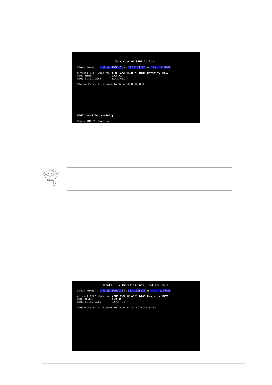 Updating the bios | Asus P4S533-X User Manual | Page 37 / 64