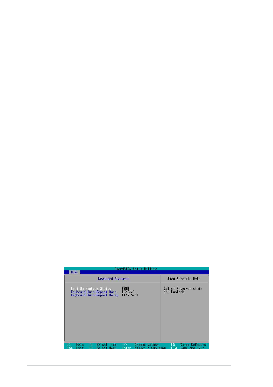 2 keyboard features | Asus P4S533-X User Manual | Page 46 / 64