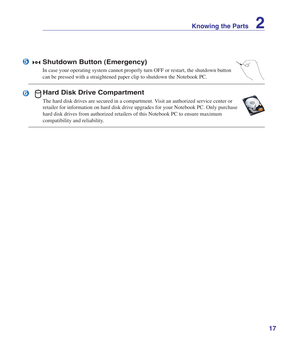 Asus VX5 User Manual | Page 17 / 94