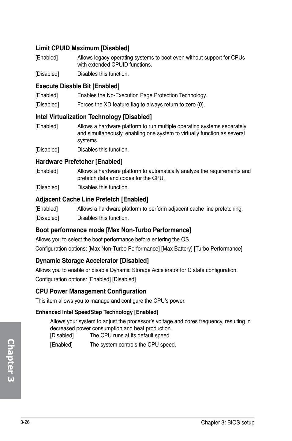 Chapter 3 | Asus Z87-PRO(V EDITION) User Manual | Page 106 / 172