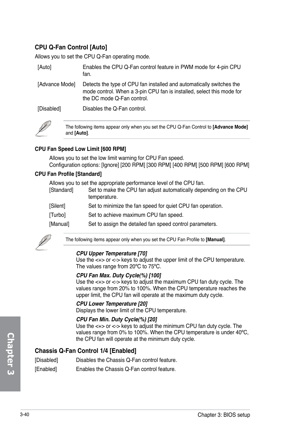 Chapter 3 | Asus Z87-PRO(V EDITION) User Manual | Page 120 / 172