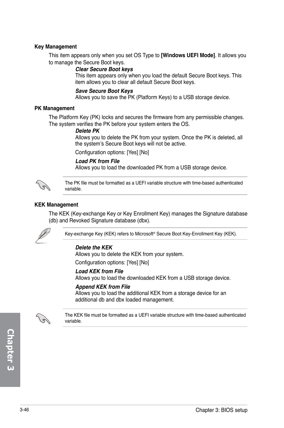 Chapter 3 | Asus Z87-PRO(V EDITION) User Manual | Page 126 / 172