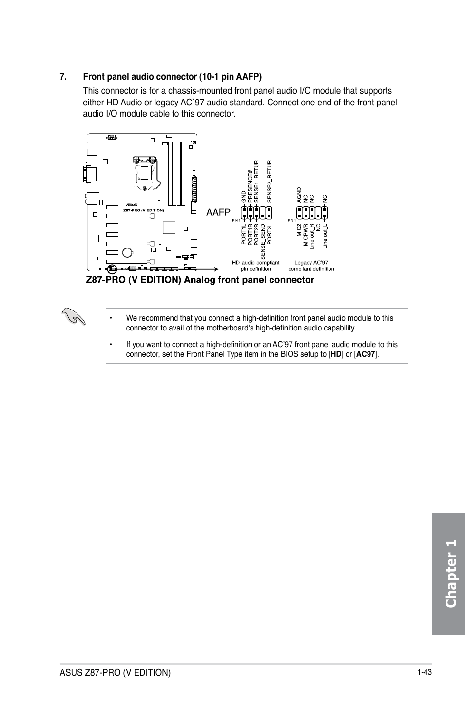 Chapter 1 | Asus Z87-PRO(V EDITION) User Manual | Page 59 / 172