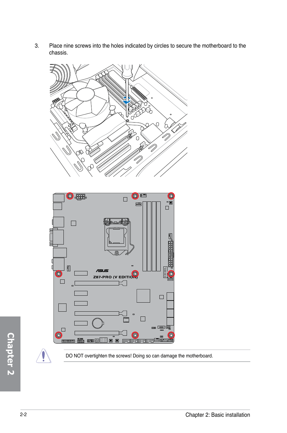 Chapter 2 | Asus Z87-PRO(V EDITION) User Manual | Page 64 / 172