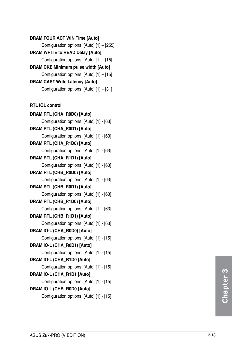 Chapter 3 | Asus Z87-PRO(V EDITION) User Manual | Page 93 / 172