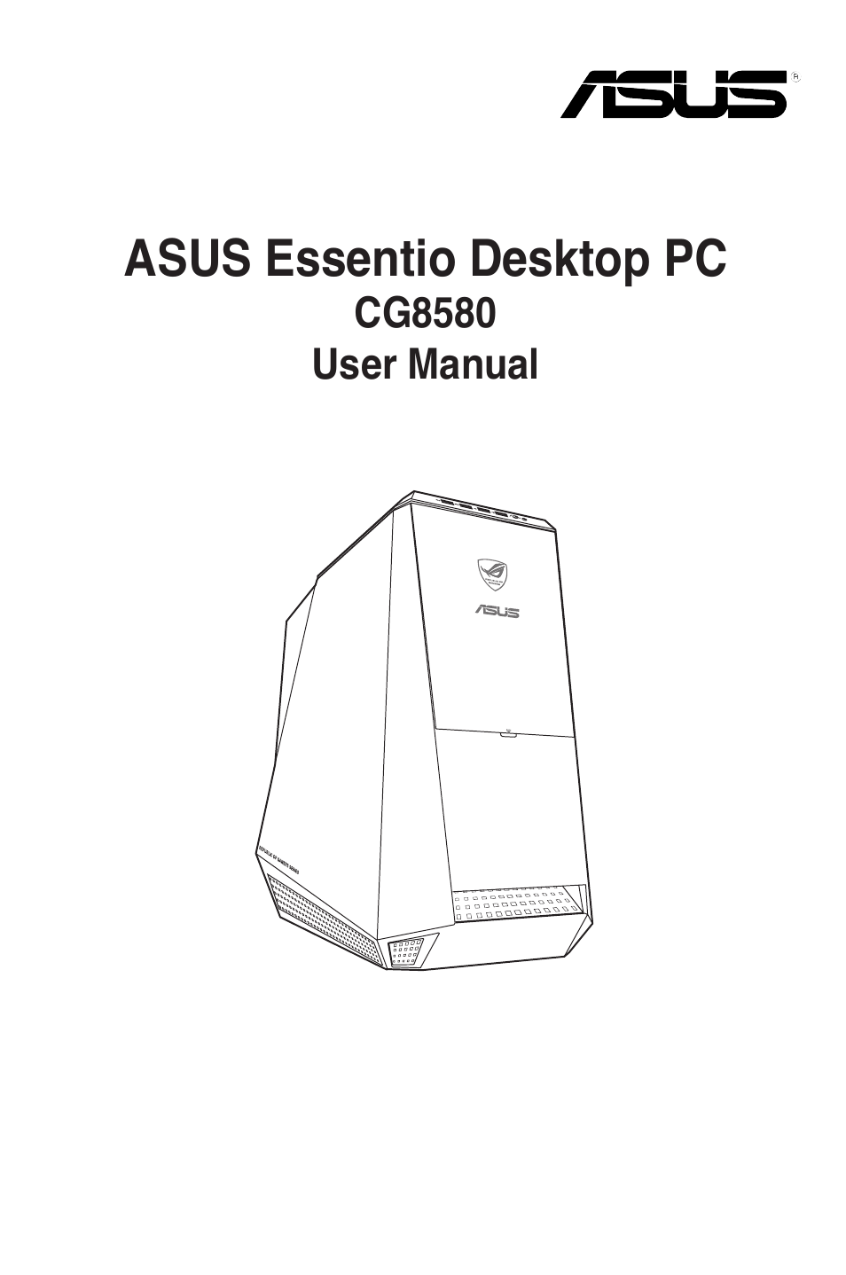 Asus CG8580 User Manual | 94 pages