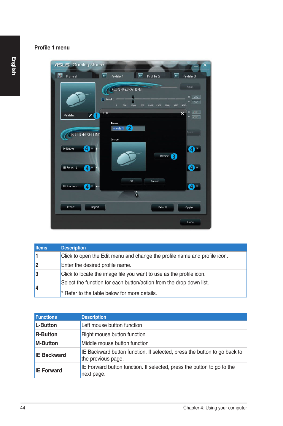 Asus CG8580 User Manual | Page 44 / 94