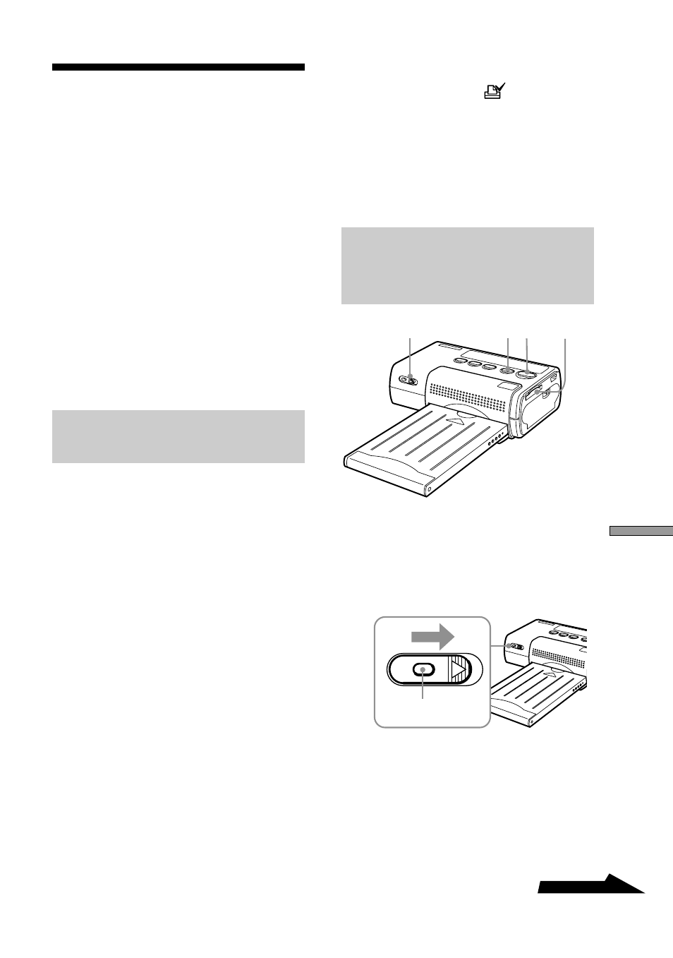 Attribution d’un repère d’impression, Attribution d’un repère, D’impression | Impression en vrac d’images avec, Repère d’impression | Sony DPP-MP1 User Manual | Page 49 / 104