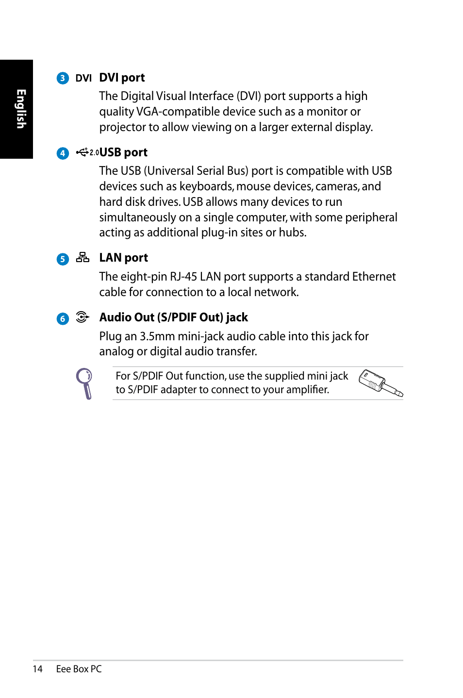 Asus B202 User Manual | Page 14 / 130