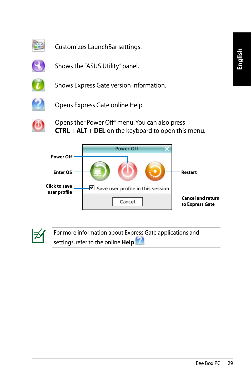 Asus B202 User Manual | Page 29 / 130