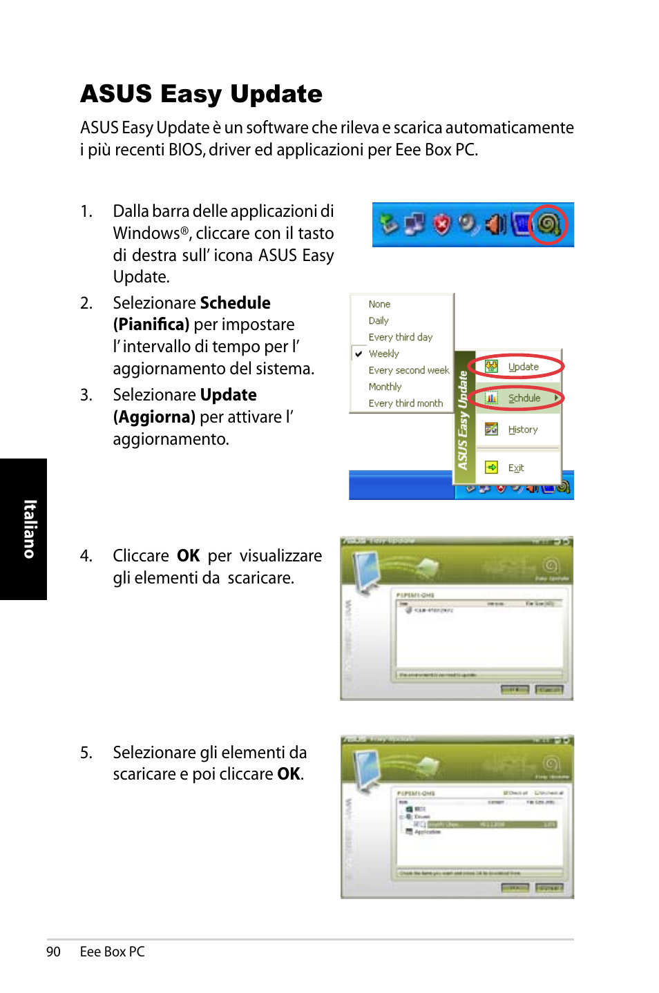 Asus easy update | Asus B202 User Manual | Page 90 / 130