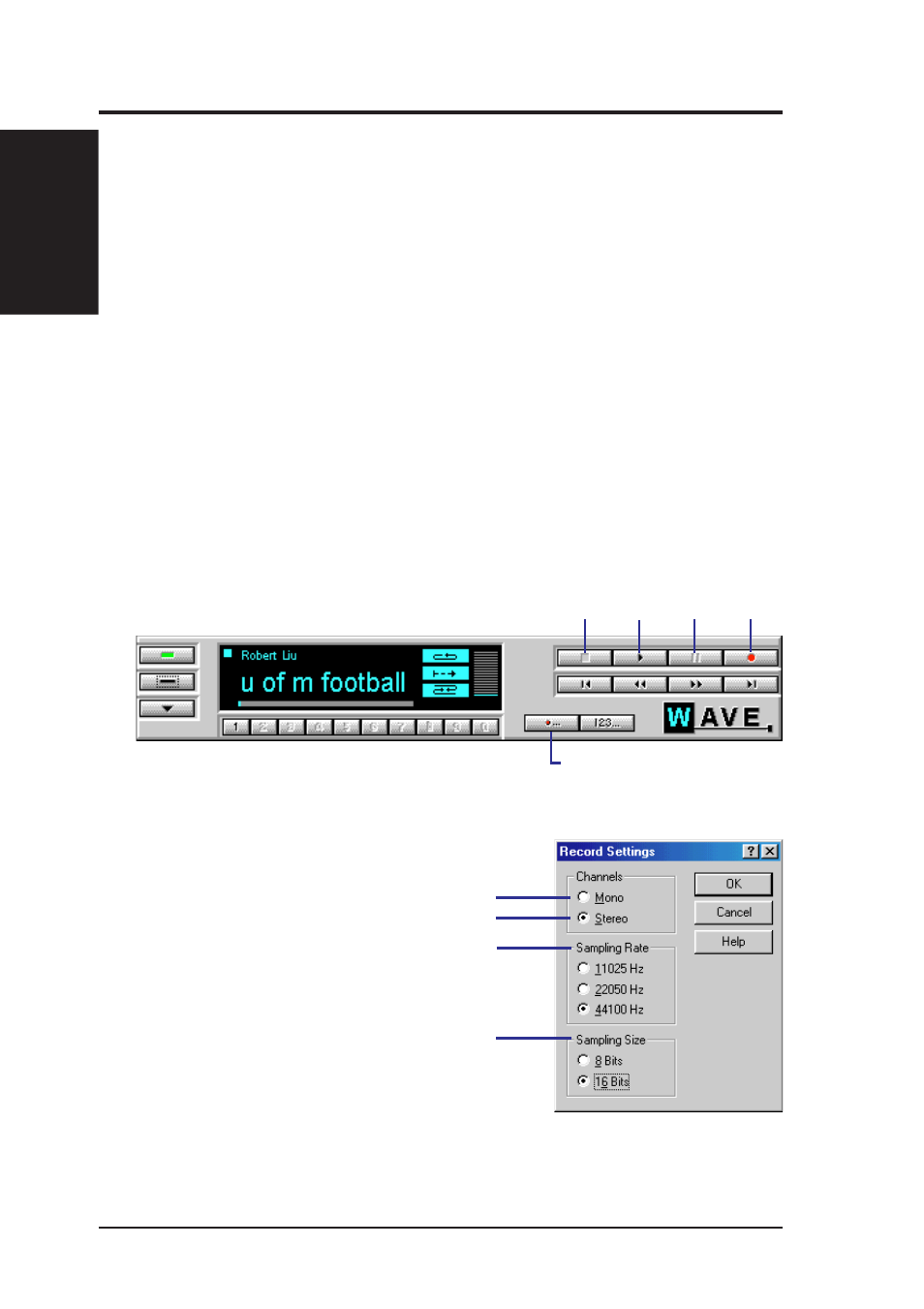 Vi. software reference, Creative wave player | Asus MEZ-VM User Manual | Page 70 / 80