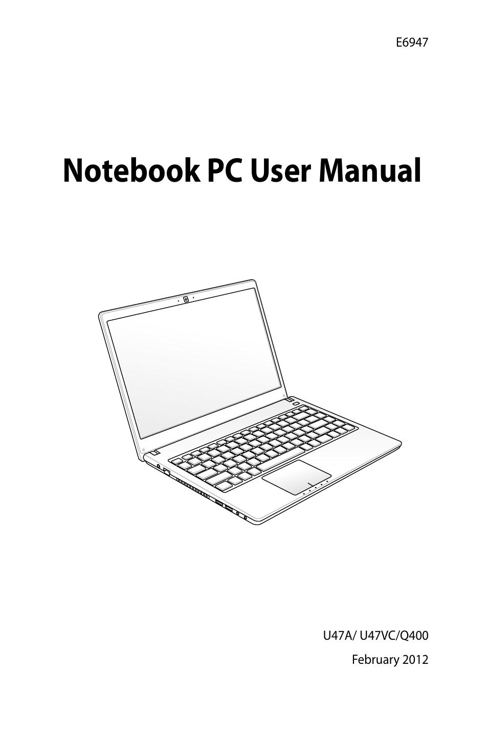 Asus U47VC User Manual | 108 pages