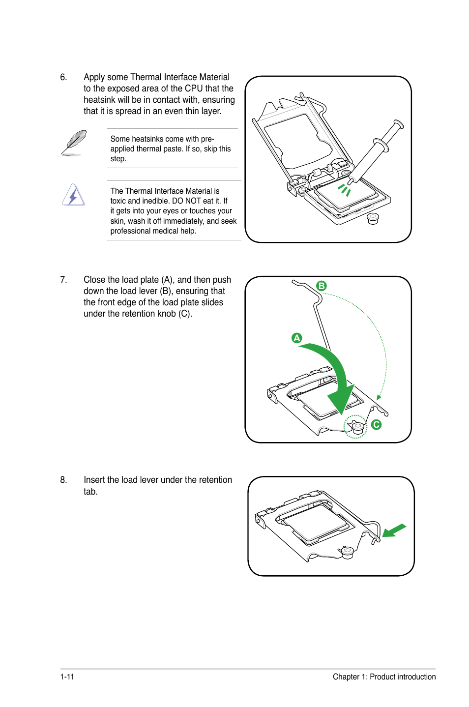 Asus P8P67 LX User Manual | Page 22 / 77