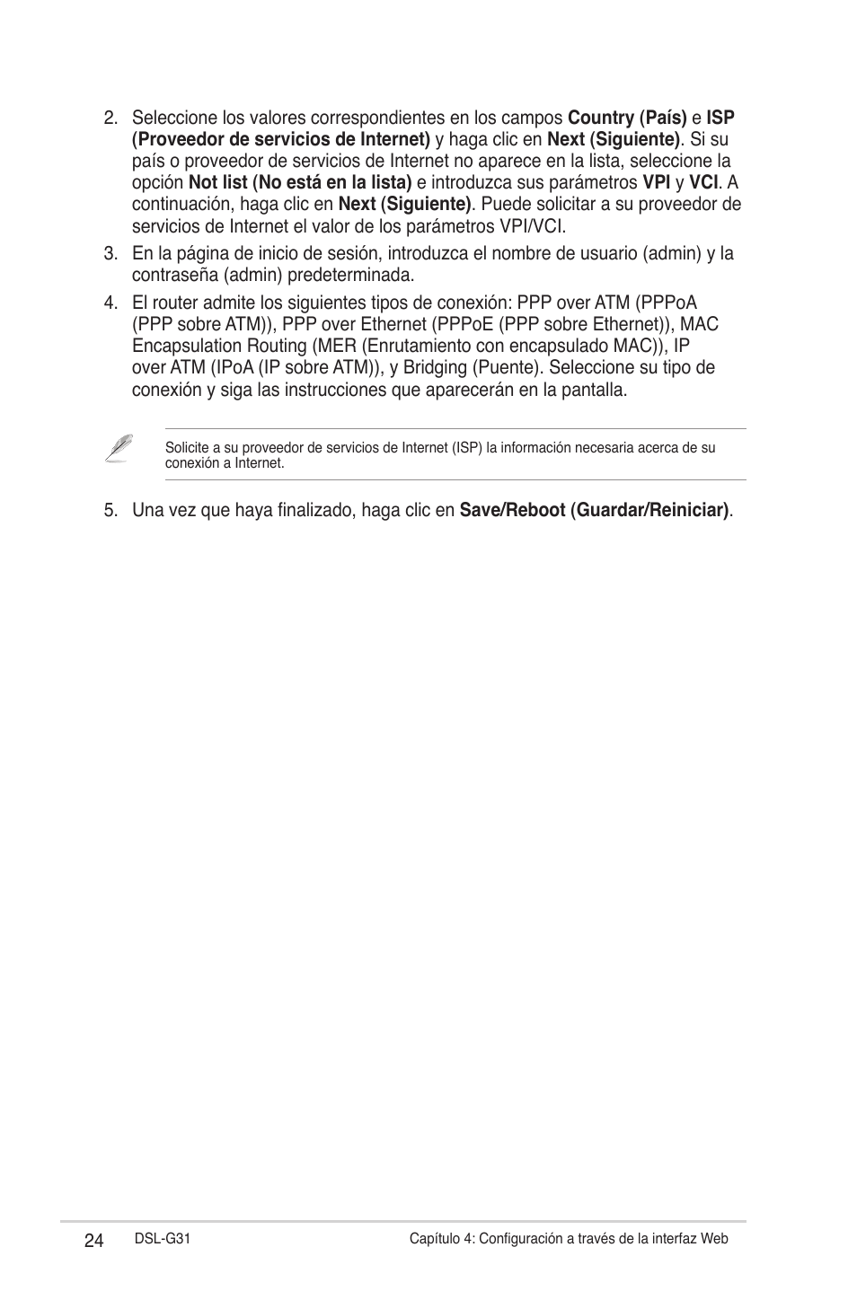 Asus DSL-G31 User Manual | Page 24 / 42