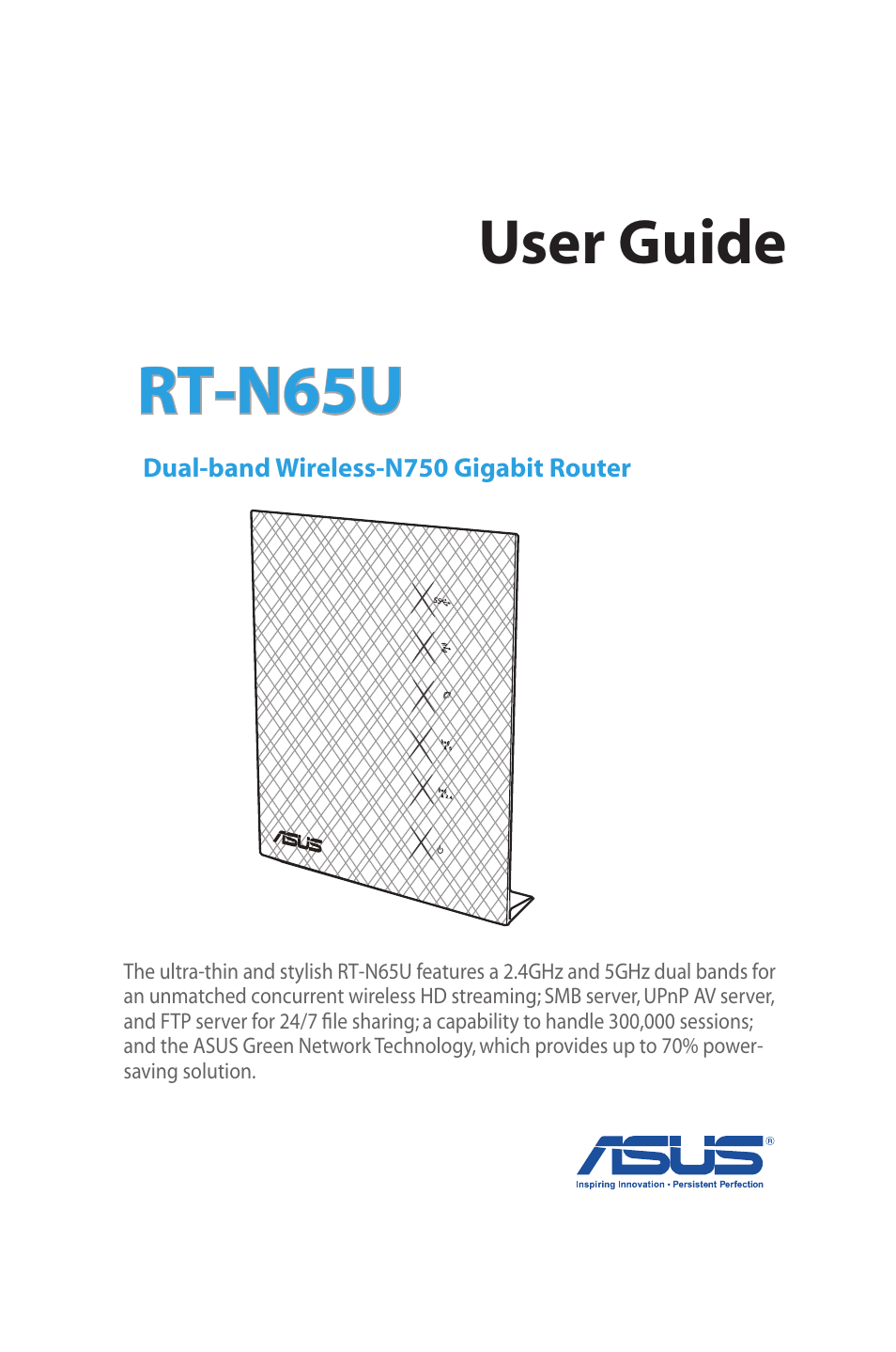 Asus RT-N65U User Manual | 70 pages