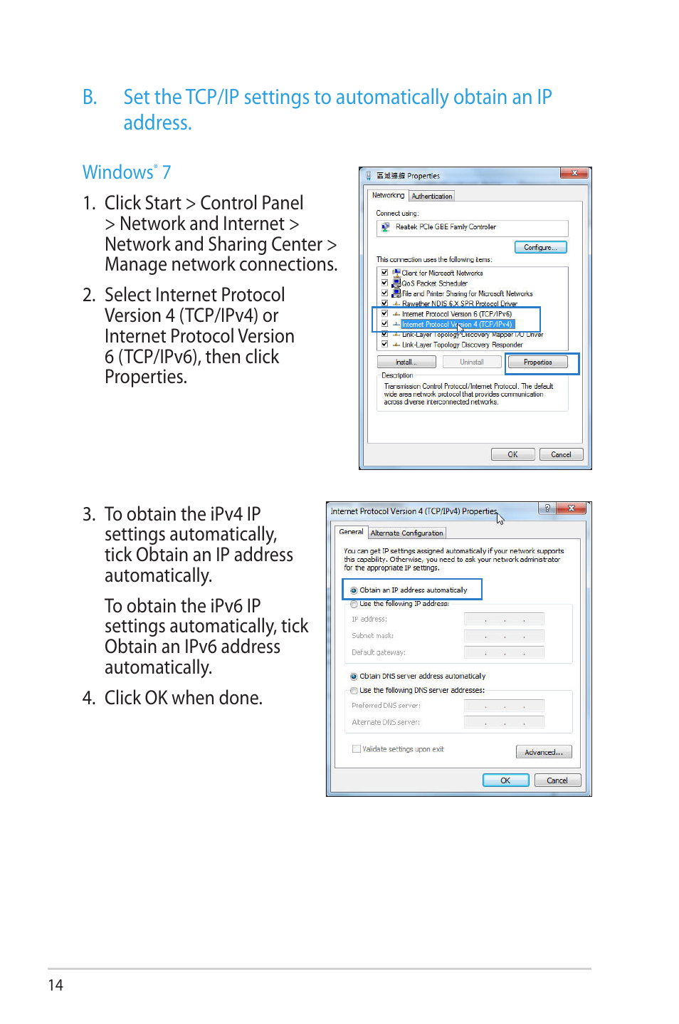 Address | Asus RT-N65U User Manual | Page 14 / 70